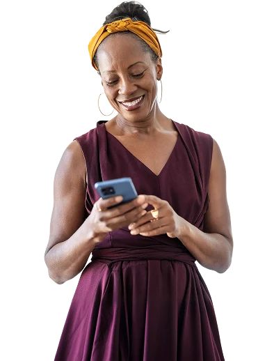 Person using Stella app